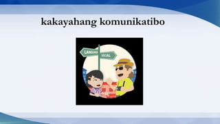kakayahang komunikatibo
 