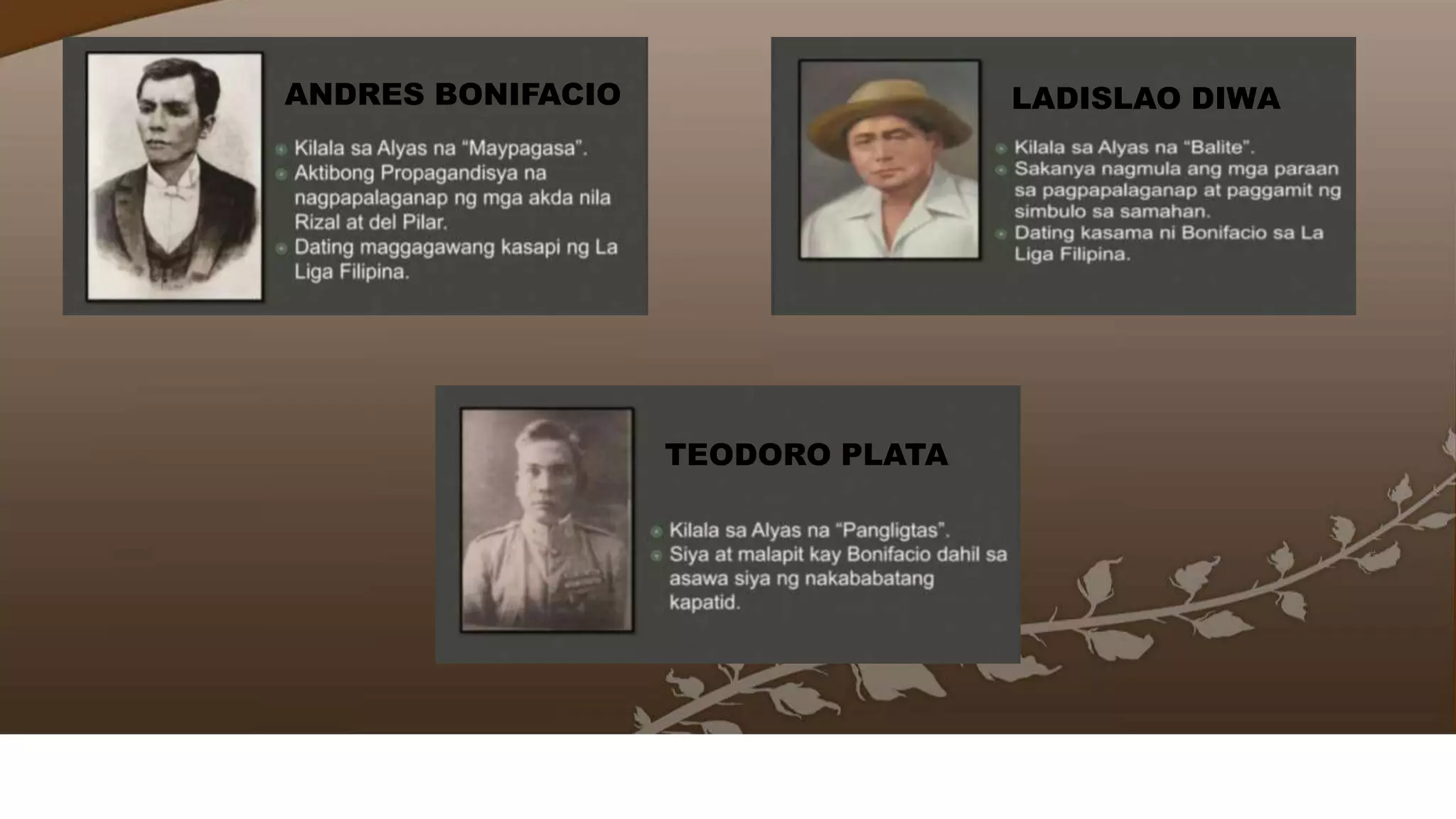 FILIPINO GROUP 3 PANAHON NG HIMAGSIKAN pptx filipino-group-3-panahon-ng-himagsikan-pptx