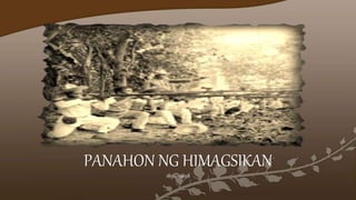 PANAHON NG HIMAGSIKAN
1896- 1898
 