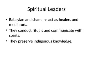 Filipino Indigenous Philosophy and Worldviews: Beliefs, Values, and ...