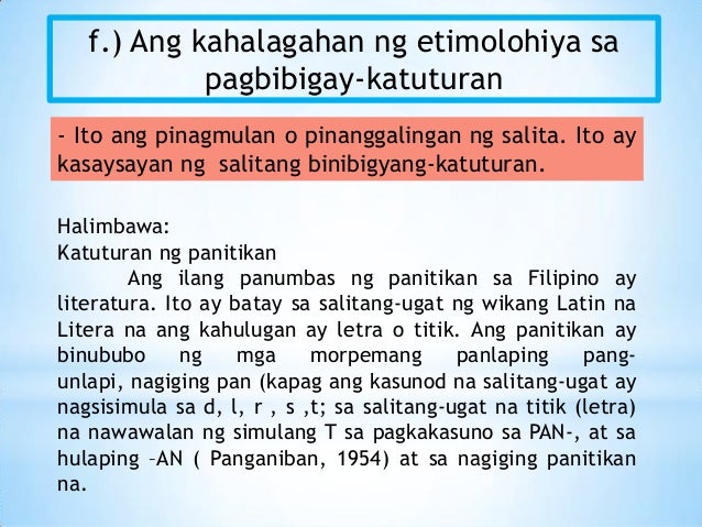 Halimbawa Ng Paglalahad Na Pagbibigay Katuturan - Mobile Legends