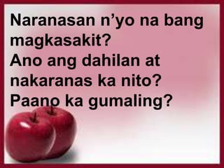 Filipino 2 pagsulat ng payak na pangungusap ppt | PPTX