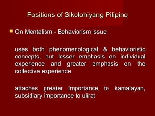 filipino psychology ppt