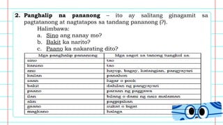 Filipino 5 Quarter 1 Week 1 Pangngalan | PPTX
