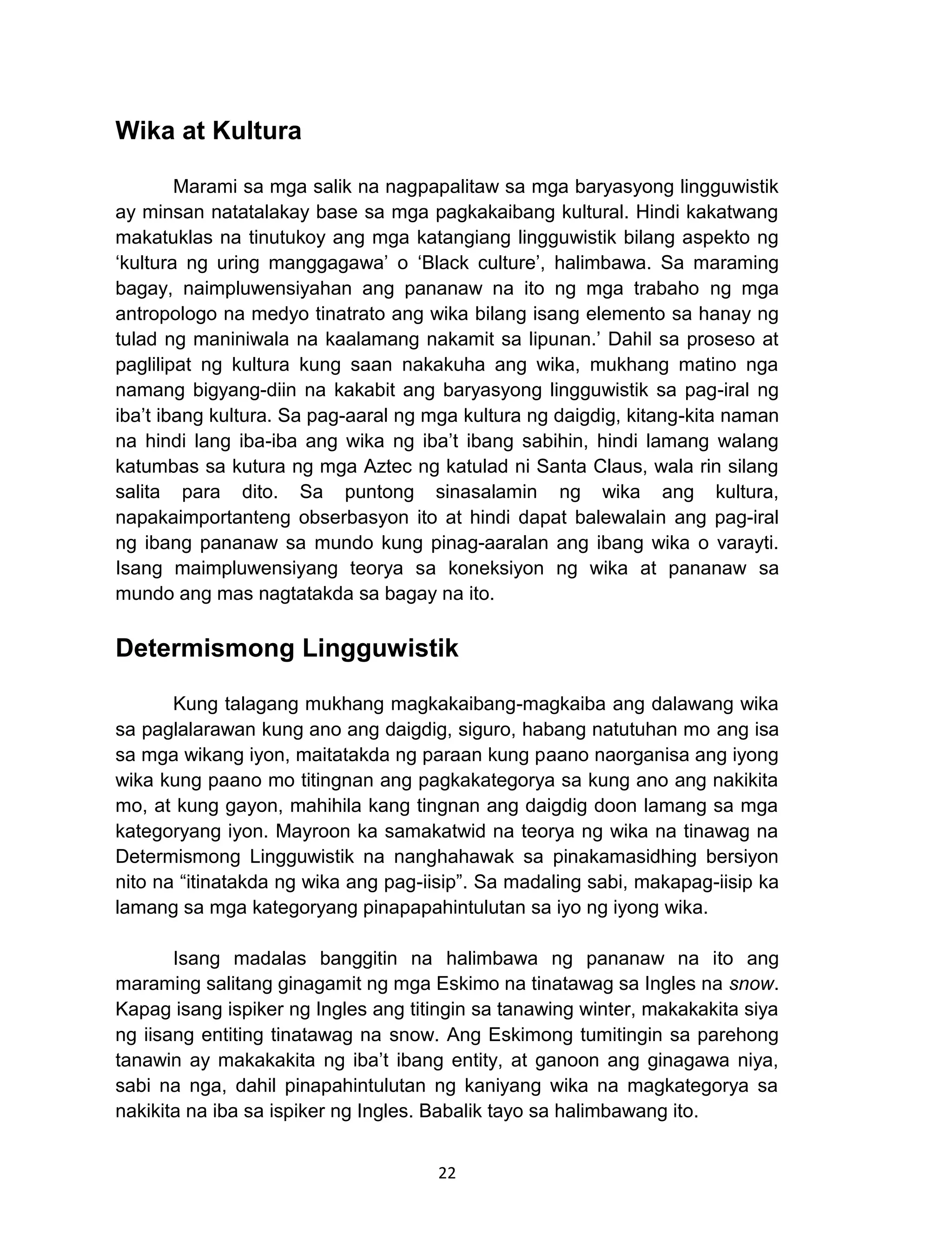 Pagsulat sa Filipino sa Pilin…