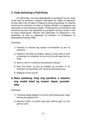Filipino sa Piling Larang Tech-Voc (Kagamitan ng Mag-aaral) | PDF