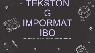 TEKSTON
G
IMPORMAT
IBO
 