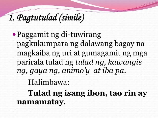 retorikal na pahayag Ang tayutay ay mga pahayag na ginagamit ng makata o manunulat man upang sadyang ilayo sa karaniwang tanong retorikal o pasagusay nagpapahayag ito ng katanungan. retorikal na pahayag Ang tayutay ay mga pahayag na ginagamit ng makata o manunulat man upang sadyang ilayo sa karaniwang tanong retorikal o pasagusay nagpapahayag ito ng katanungan.