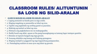 Rules In Tagalog FILIPINO SA PILING LARANG (-WEEK 1).pptx