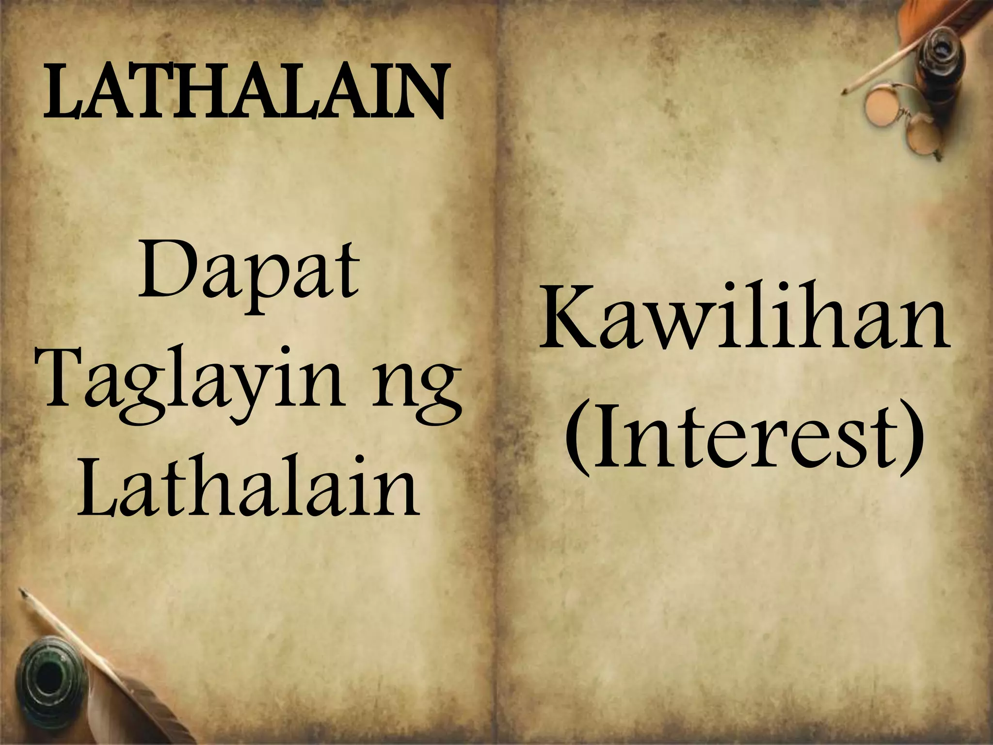 Filipino Writing 101 | PPTX