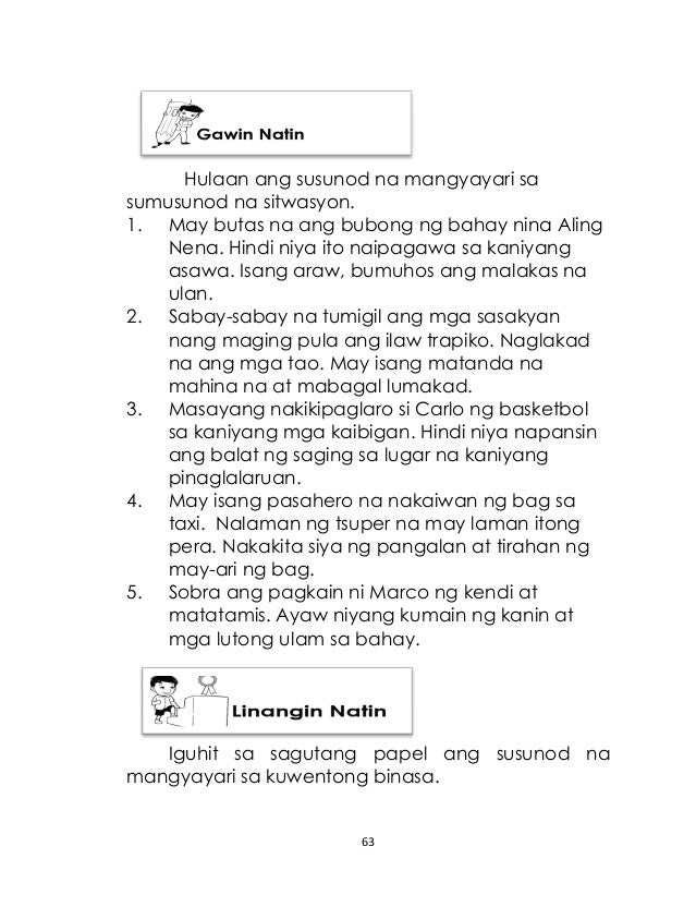 Pamilyar At Di Pamilyar Na Salita Worksheets Pdf