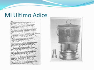 Mi Ultimo Adios
 