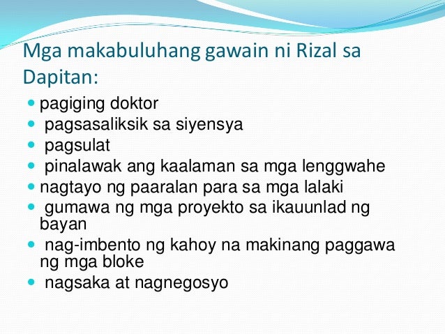 Mga Katangian Ng Isang Bayani Rizal