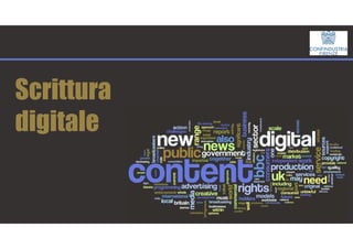 Scrittura
digitale
 