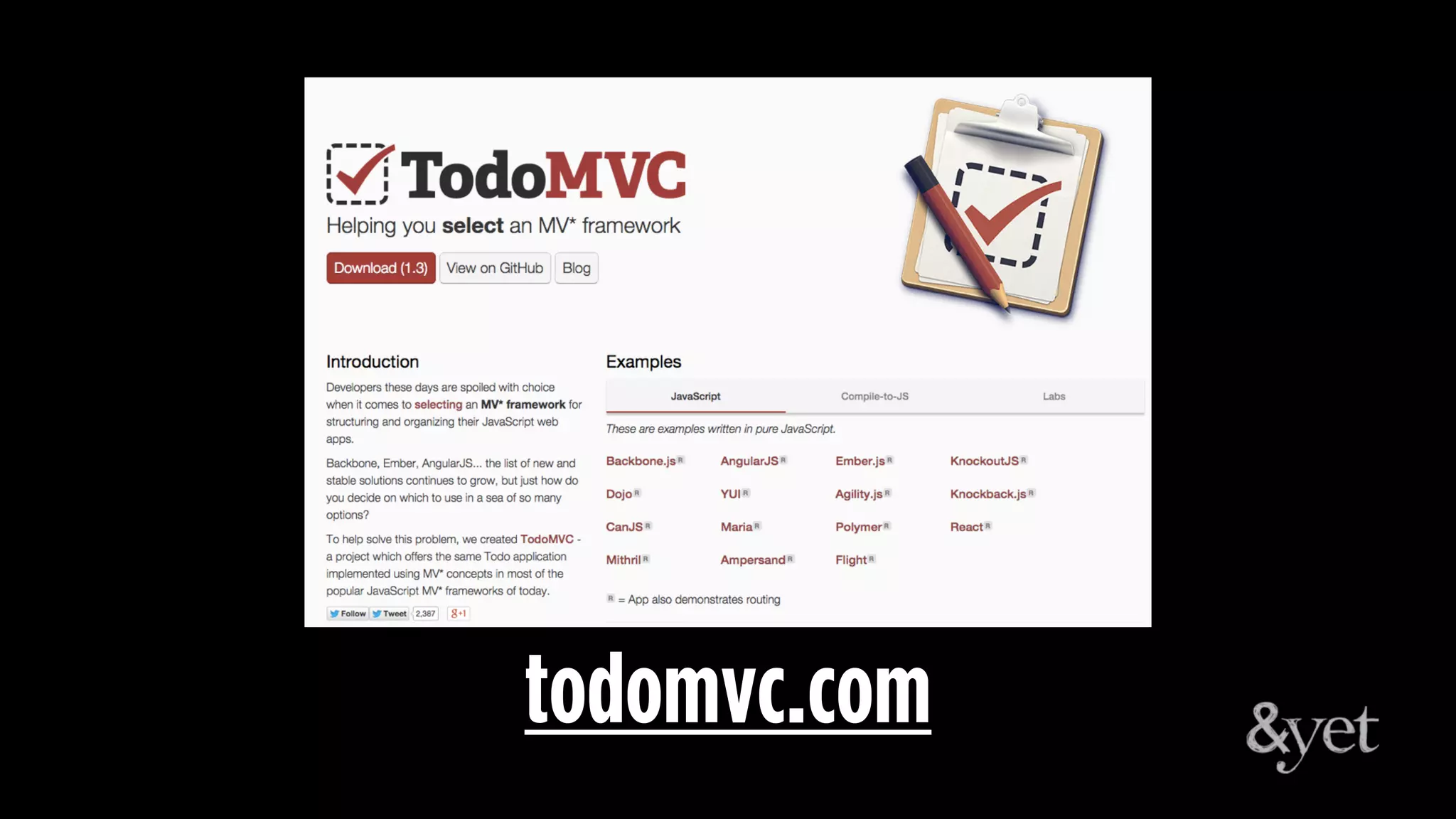 todomvc.com
 