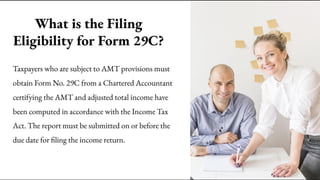 Complete Form 29C and Challan Details with Genius Software | PPT