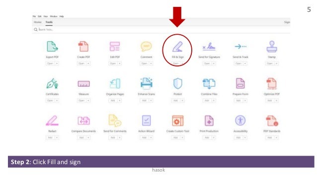 Fill and sign PDF documents with Adobe Acrobat DC