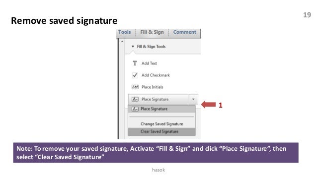 how to remove signature from pdf