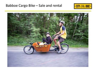 Babboe Cargo Bike – Sale and rental
 