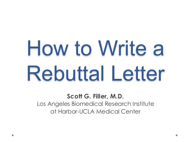 Sample Rebuttal Letter For Write Up from image.slidesharecdn.com