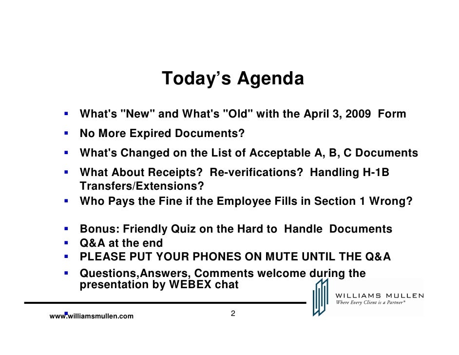 nuts and bolts of filling in the new i 9 form old i 9 form