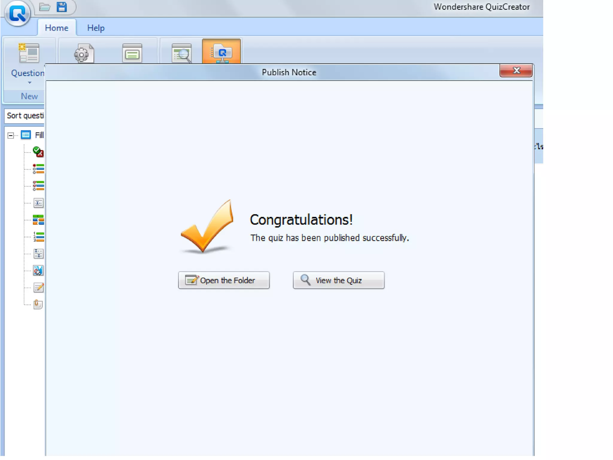 Fill in the blank quiz