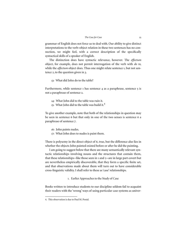 Fillmore case grammar PDF