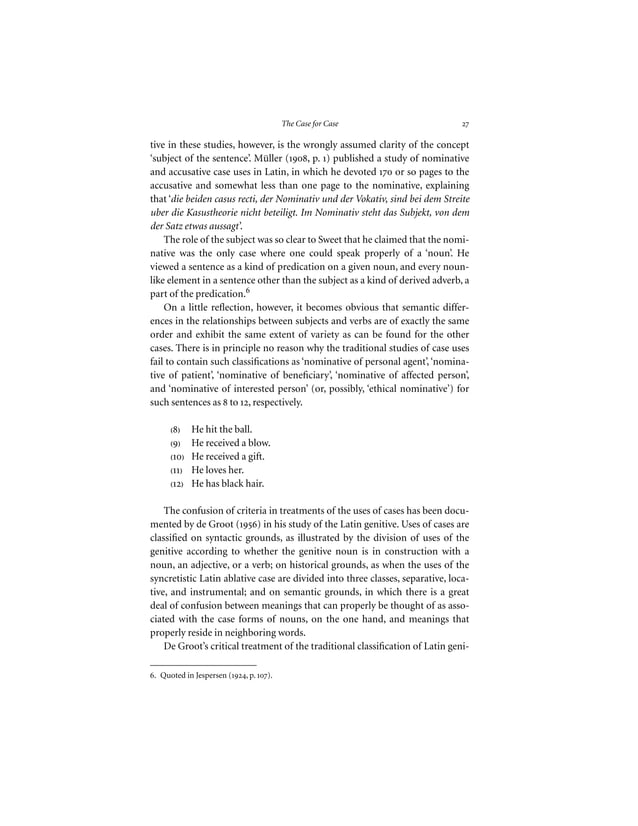 Fillmore case grammar PDF