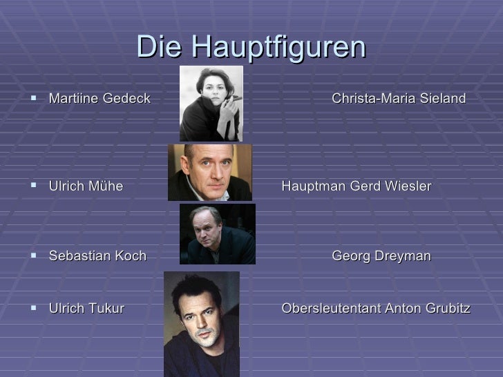 Das Leben Der Anderen Zusammenfassung Film Das Leben Der Anderen