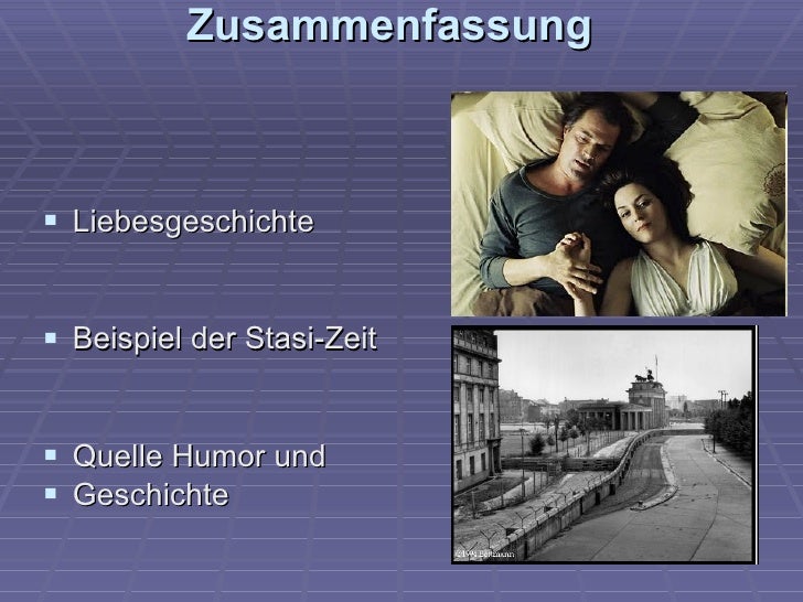 Das Leben Der Anderen Zusammenfassung Film Das Leben Der Anderen