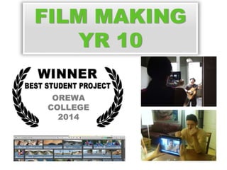 Film Project Yr10 - small