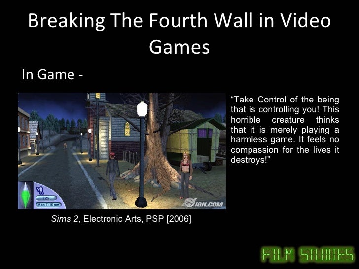 The Best 4th Wall Breaks in Video Games 2! Easter Eggs ...