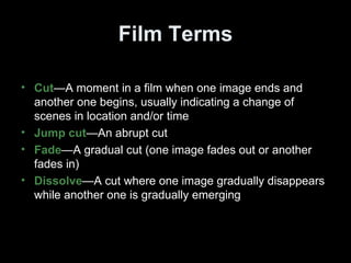 Film Terms | PPT