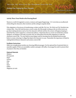 Narnia Script narnia-the-lion-the-witch-and-the-wardrobe | PDF