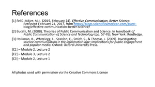 Physics and the Media - the Importance of Communication | PDF