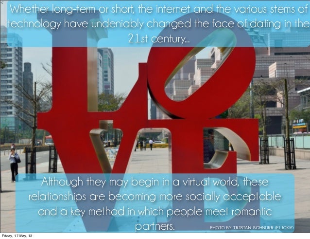 Dating and intimacy in the 21st century