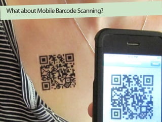 What about Mobile Barcode Scanning?
 