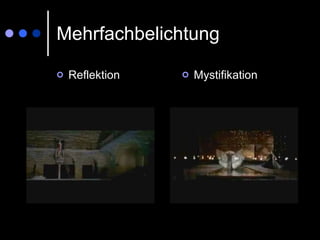 Mehrfachbelichtung Reflektion Mystifikation 