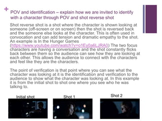 Editing Shot Example Film and video editing techniques template 2014 v2 | PPT