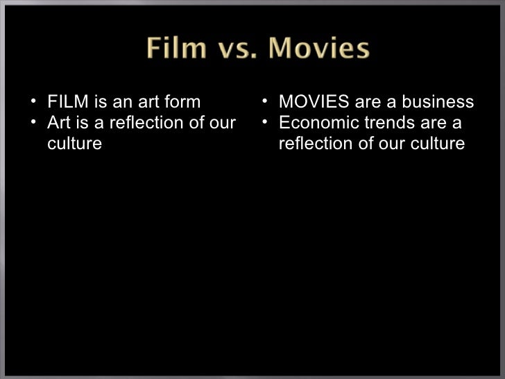 Film appreciation Intro