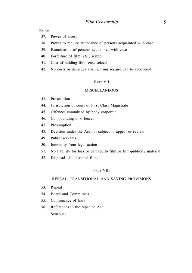 Film censorship act 2002