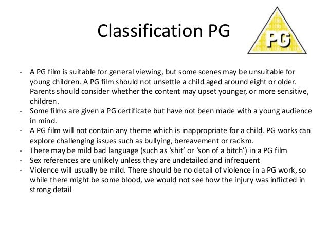 Filmclassifications.Com , The classification of films is changing – FDEU