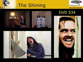 The Shining Recommends DVD 534 