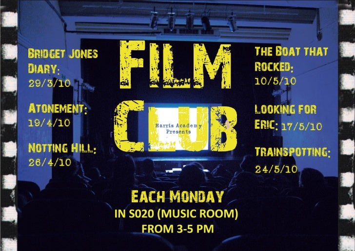 Film Club Poster