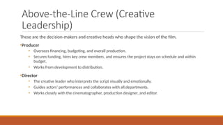 Crew Members involved in Film Production.pptx