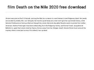 death on the nile transcript