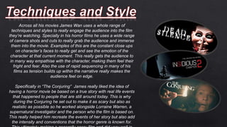 Case Study : James Wan | PPTX