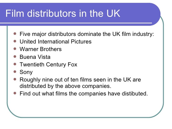 Film distribution