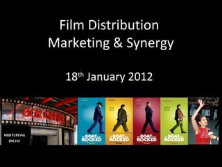 Film Distribution
Marketing & Synergy
18th
January 2012
 