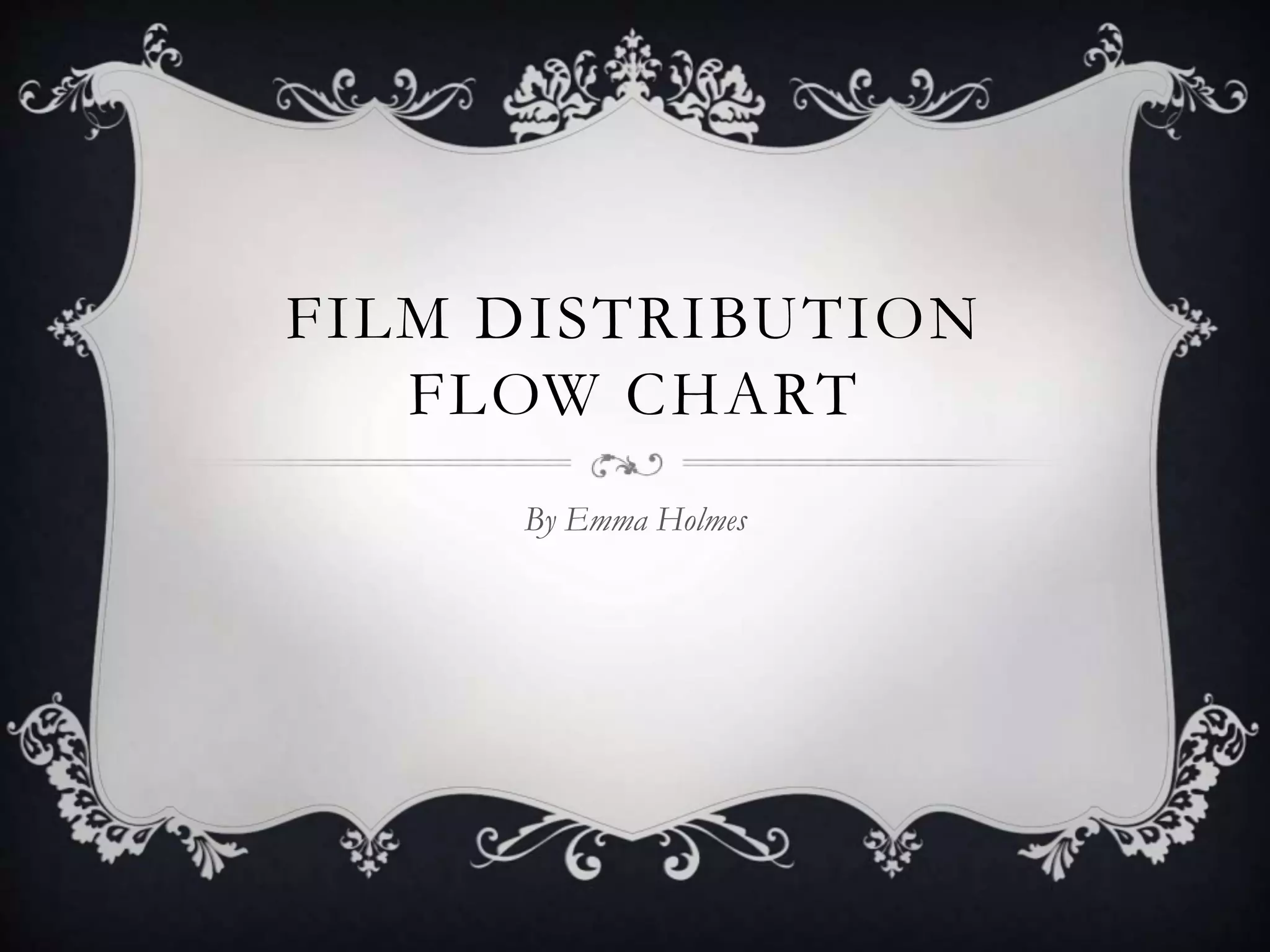 FILM DISTRIBUTION
FLOW CHART
By Emma Holmes